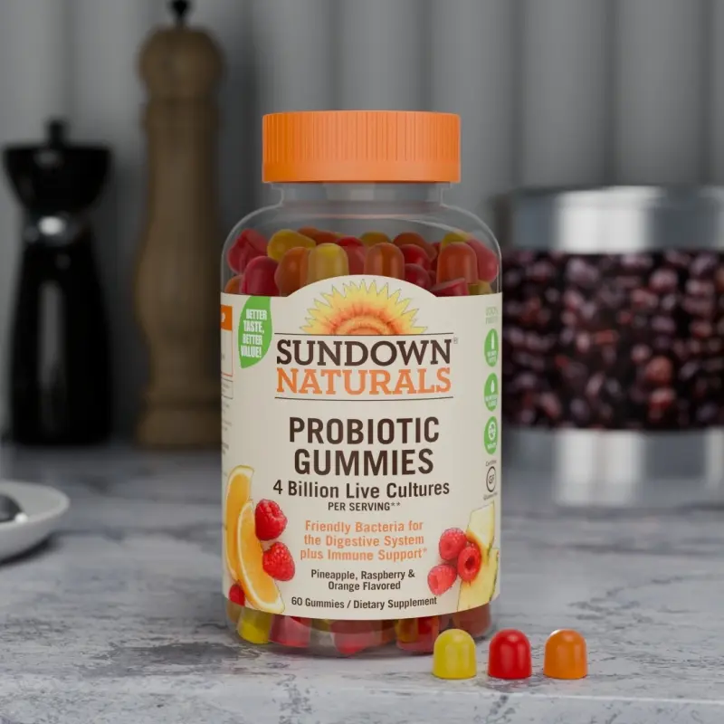 Sundown Naturals Probiotic Gummies Lifestyle